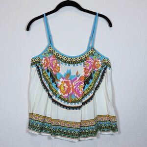 Flying Tomato Multicolor Floral Top Size L